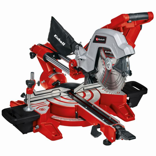 Einhell TE-SM 254 dual kap-/geringssav med udtræk Ø254 mm 230V/1800W