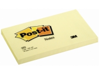 3M 655Y, Firkant, Gul, Papir, Polyester, 127 mm, 76 mm