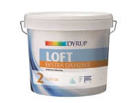 DYRUP LOFT 02 - EKSTRA DÆKKENDE - HVID - 4,50L