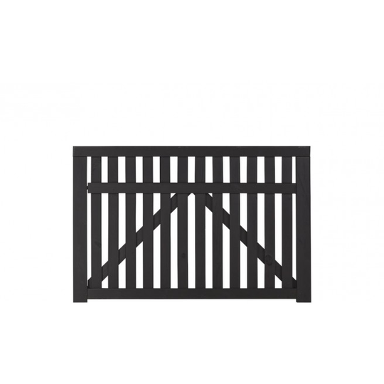 Plus Country Havelåge 150x98 cm grundmalet sort 13433-15