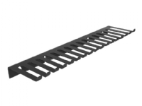 Delock - Kabelholder - vægmonterbar - 32.5 cm - sort