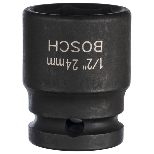 Bosch Topnøgle Impact 1/2x24mm Lgd 38mm - 1608555053