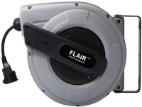 Flair kabelopruller 25m - 230V, 25m 3x1,5 mm2, aut. oprulning, DK stik IP44