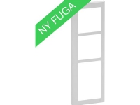 LAURITZ KNUDSEN FUGA SOFT designramme 3,5 modul, lysegrå.