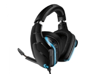 Logitech Gaming Headset G635 - Headset - 7.1 kanaler - fuld størrelse - kabling - 3,5 mm jackstik - sort, blå