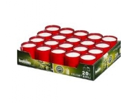 Refill Relight Brændetid 24 timer til Glaslys Rød,20 stk/pk