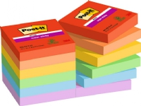 Super Sticky Notes Post-it® Playful, 47,6 x 47,6 mm, pakke a 12 stk.