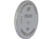 GP Batteries Lithium Cell Lithium CR2430 - 1, Engangsbatteri, Lithium, 3 V, 1 stk, Rustfrit stål, 3 mm