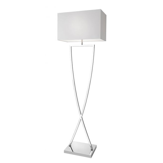 Villeroy & Boch Gulvlampe Toulouse Krom - Krom/Hvid VB-96312