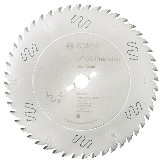 Bosch Rundsavsklinge Top Precw 315x3,2x30mm 48t - 2608642119