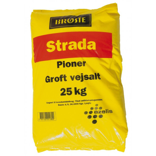 Brøste Strada Vejsalt, groft - 25 kg - Varen er udgået