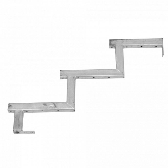 Hortus Galvaniseret trappevange 3-trin - 801-073