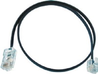 Telepatchkabel sort RJ11-RJ11 5m