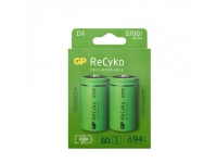 GP ReCyko D-batteri, 5700 mAh, 2-pack