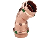 VIEGA Profipress bøjning 42mm 45Gr. af kobber, SC-Contur Press muffe/muffe