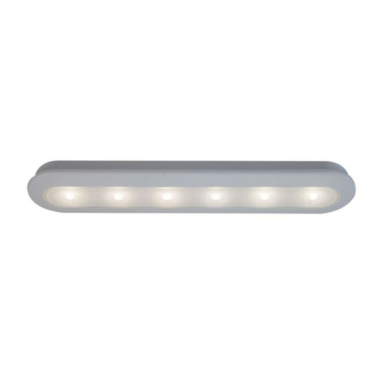 Halo Design PUSH LONG LED Batterilampe hvid - 931231