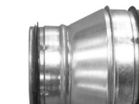 redukt. Ø500.Ø315 - RCL-500-315 nippel/nippel centrisk kort galvaniseret