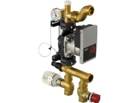 Uponor Fluvia T Pumpeshunt Push 23 med Wilo Yonos PARA RKA 1-6 pumpe - Dækker 480 m² ved 25 W/m² eller 240 m² ved 50 Wm²