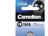 Camelion CR1616-BP1, Single-use battery, CR1616, Lithium, Knap/mønt, 3 V, 1 stk