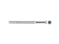 Fischer 50356, Skrue og vægstiksæt, Mursten, Beton, Stjerneskruetrækker, PZ3, 60 mm, 8 mm