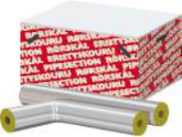 ROCKWOOL Universal rørskål med alutape 48x20 mm.