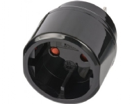Brennenstuhl 1508450, Type C (eurostik), Type A, 250 V, 16 A, Sort, Blister