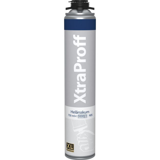 Xtraproff Nbs Helårsskum 750ml