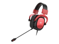 Havit GAMENOTE HV-H2002U - Headset - 7.1 kanaler - fuld størrelse - kabling - USB - sort, metalgrå