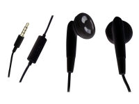Sandberg Speak'n Go Earset - Øreproptelefoner med mik. - ørespids - kabling - 3,5 mm jackstik - sort