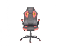 Gear4U Gambit Pro, PC gamingstol, 150 kg, Polstret sæde, Polstret ryglæn, PC, Sort