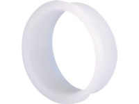 Plasttylle hvid, 27mm Monteres indvendigt i rør til beskyttelse af kabler mod skarpe kanter - (10 stk.)