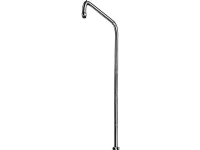 Børma Bruserør U - krom Ø19mm 3/4 oml 1/2 afg. til bruser 400mm fremspring