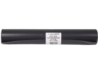 Affaldssække plastik sort 700x1100 mm standard LDPE m/10 stk./rulle - (karton á 20 ruller)