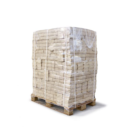 Træbriketter 96 x 10 kg - 960 kg