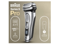 Braun Series 9 Pro 81747588, Folie shaver, Sølv, LED, Batteri, Lithium-Ion (Li-Ion), Indbygget batteri