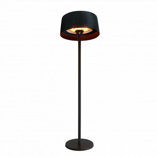 Terrassevarmer Gulvmodel M/ Skærm Ø60 Cm 900/1200/2100 W Ha