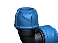 Vinkel 90° 63mm - iJOINT PN16. PP-NBR