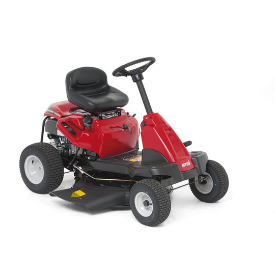 MTD Minirider 76 Sde MTD Havetraktorer