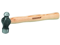 Gedore 8601 3/4, Kuglehammer, Stål, Træ, Rustfrit stål, Træ, 310 mm, 475 g