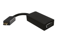 ICY BOX IB-AC503 - Videoadapter - HD-15 (VGA) hun til mikro HDMI han - afskærmet - sort