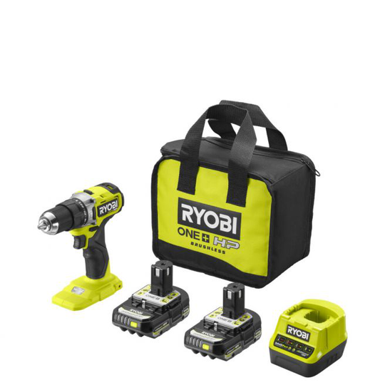 Ryobi Kompakt Kulfri Slagbore-/skruemaskine Rpd18c-220s