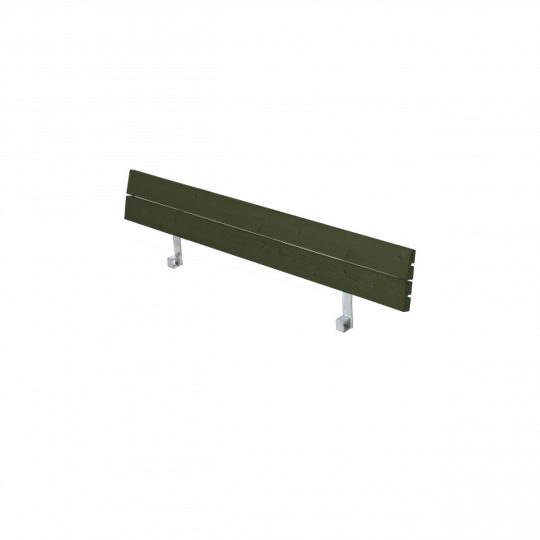 Plus Ryglæn til Zigma Bord/Bænkesæt - 166 cm - Grøn - 185750-11