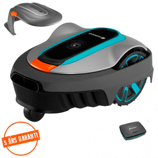 Gardena Smart Sileno City 600 Lona - 19071-24 Inkl Garage