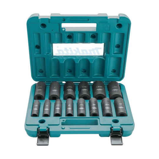 Makita Slagtoppesæt 1/2" 14 Dele - B-52308
