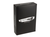 CableMod Classic ModMesh C-Series RMi & RMx Cable Kit - Strømkabelpakke - sort, hvid
