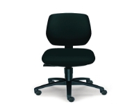 Kontorstol Dauphin Shape 8075, sort