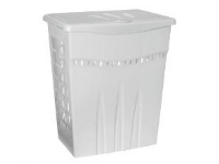 Vaskekurv 60 ltr Firkantet med Låg,5 stk/krt