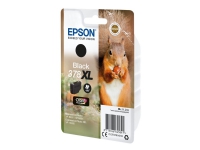 Epson 378XL - 11.2 ml - XL - sort - original - blister med RF/akustisk alarm - blækpatron - for Expression Home XP-8605, 8606 Expression Home HD XP-