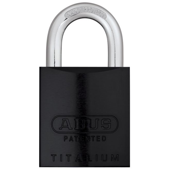 Abus Hængelås 83al/45 S-dk Sort - 4372