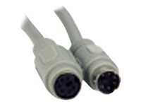 MicroConnect - Forlængerkabel tastatur / mus - PS/2 (han) til PS/2 (hun) - 3 m